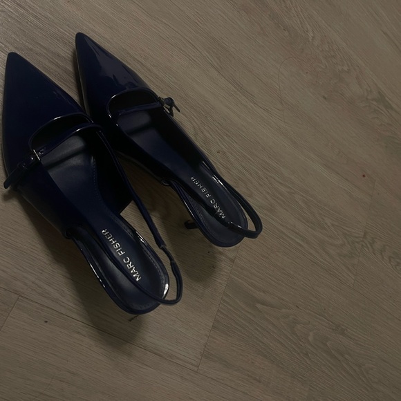 Blue elegant heels - Picture 4 of 5